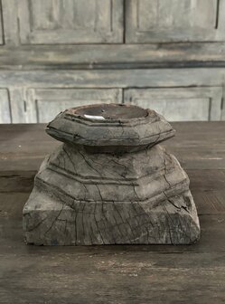 Oude houten poer Aura Peeperkorn 4