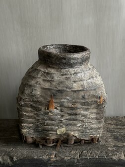 Leemmandje | Leemkruikje vierkant klein.