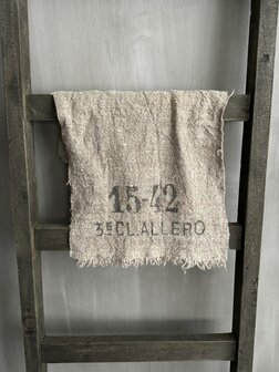 Shabby doek Cijfers 1542