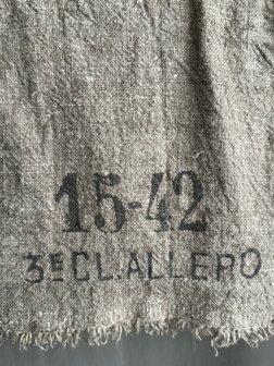 Shabby doek Cijfers 1542