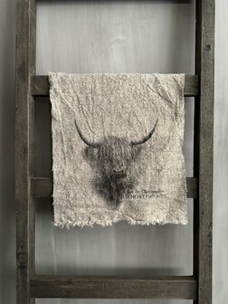 Shabby doek Hooglander