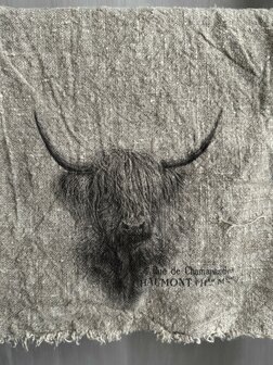 Shabby doek Hooglander