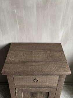 Nachtkastjes Driftwood met lade en deur A (set) 