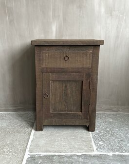 Nachtkastjes Driftwood met lade en deur B (set) 