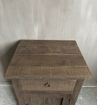 Nachtkastjes Driftwood met lade en deur B (set) 