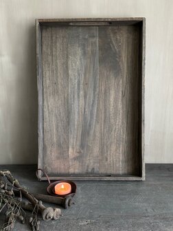 Houten dienblad groot (afhalen )