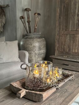 Houten bak met handvat | houten schaal met handvat 4