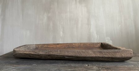 Houten bak met handvat | houten schaal met handvat 4