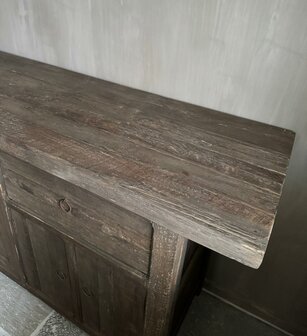 Dressoir groot 6- deurs Driftwood (afhalen)