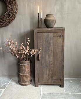 1 deurs kast | &Eacute;&eacute;ndeurskast Keci Driftwood  (afhalen)