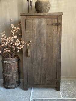1 deurs kast | &Eacute;&eacute;ndeurskast Keci Driftwood  (afhalen)