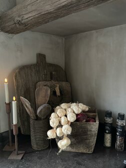 Houten rijstbakje XS