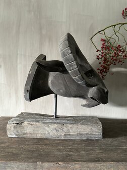 Houten ram op standaard B Luksa (afhalen)