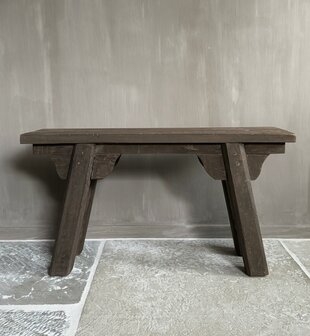 Driftwood bankje | oud houten bankje 90cm