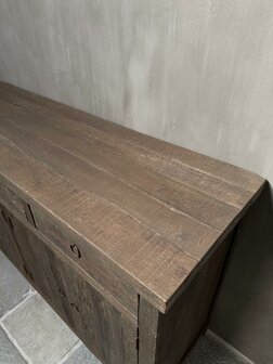 Dressoir Driftwood 4-deurs 3 lades A (afhalen)