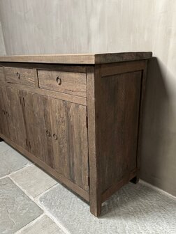 Dressoir Driftwood 4-deurs 3 lades A (afhalen)