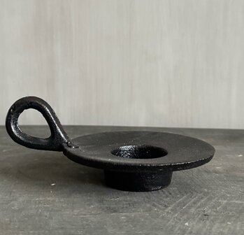 Kandelaar gietijzer voor waxine