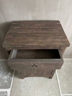 Wandkastje Driftwood 2- deurs en lade A (afhalen)