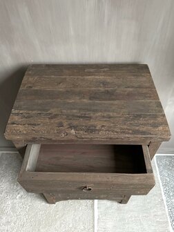 Wandkastje Driftwood 2- deurs en lade B (afhalen)