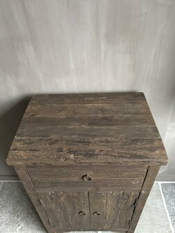 Wandkastje Driftwood 2- deurs en lade B (afhalen)