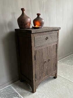 Wandkastje Driftwood 2- deurs en lade A (afhalen)