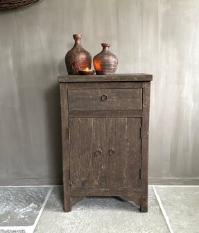 Wandkastje Driftwood 2- deurs en lade A (afhalen)