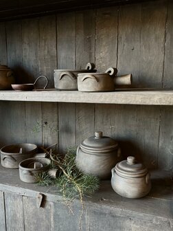 Houten cooking pot M Aura Peeperkorn 