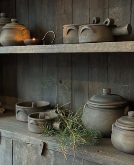 Houten cooking pot S Aura Peeperkorn 