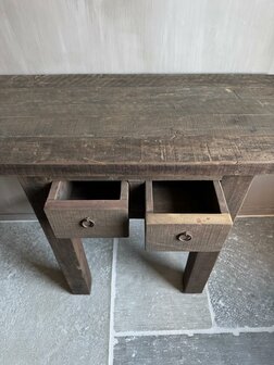Sidetable Driftwood 2 lades (afhalen)