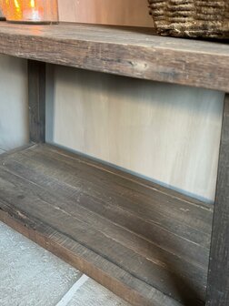 Sidetable Driftwood met onderblad (afhalen)