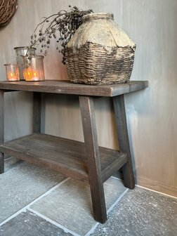 Sidetable Driftwood met onderblad (afhalen)