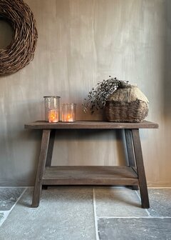Sidetable Driftwood met onderblad (afhalen)