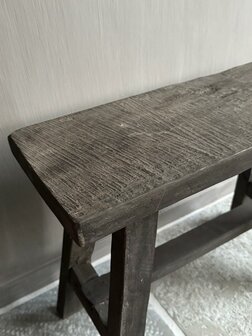 Oud houten bankje Old Barn 60cm  A