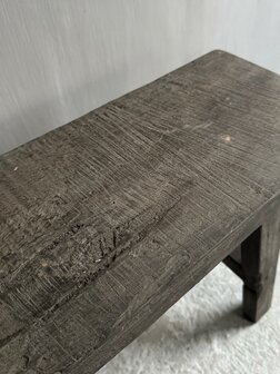 Oud houten bankje Old Barn 60cm  A