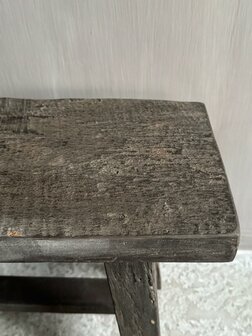 Oud houten bankje Old Barn 60cm  A