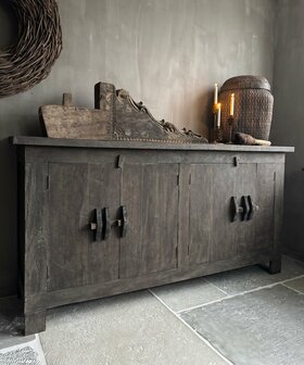 Dressoir Old Barn 4 deurs| dressoir oud hout (afhalen) 