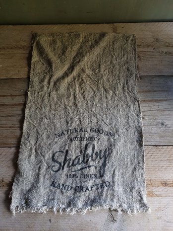 Shabby doek "shabby" opdruk