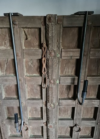 Luik kandelaar staal Puur wonen 50cm