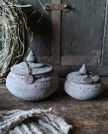 Nepal pottery Jewel (set 2 stuks)