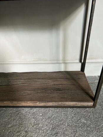 Wandrek Sumatra | oud teak hout / metaal (afhalen)