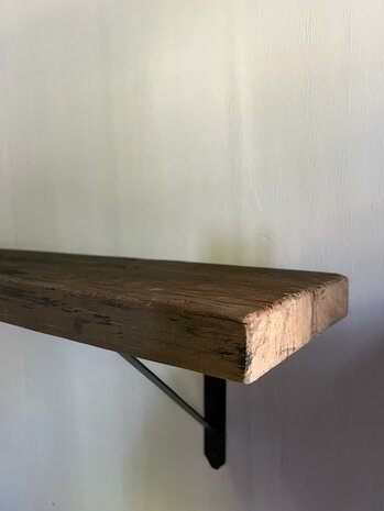 Wandplank hout Rough 100cm| grey