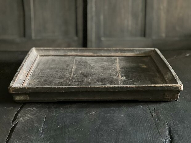 Houten tray sleets| houten dienblad  C