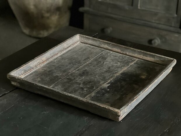 Houten tray sleets| houten dienblad  C