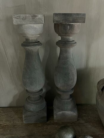 Baluster Luksa antique grey