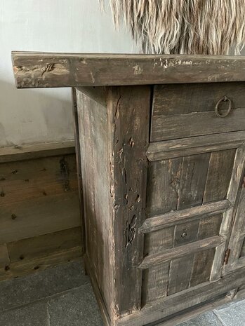 Dressoir 3 lades en 2 deuren Indian Driftwood A