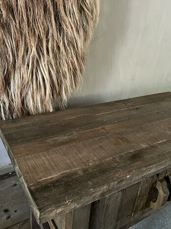 Sidetable met 2 deurtjes Driftwood 