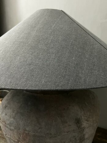 Pet lampenkap | Chinese lampenkap 70cm taupe (afhalen)
