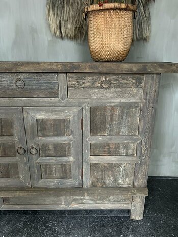 Dressoir 3 lades en 2 deuren Indian Driftwood B