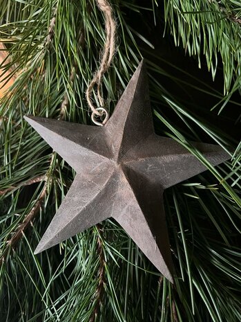 Kerstster hanger S Luksa