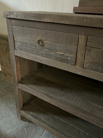 Sidetable driftwood 2 lades Kota (afhalen)
